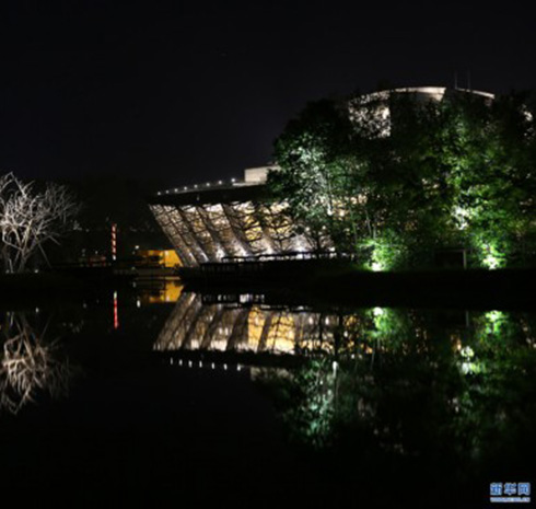 烏鎮大劇院夜景